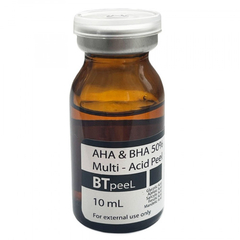 BTpeel Профессиональный пилинг мульти-кислотный АНА и ВНА 50% pH 1,2 10 мл