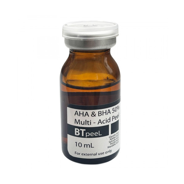 BTpeel Профессиональный пилинг мульти-кислотный АНА и ВНА 50% pH 1,2 10 мл